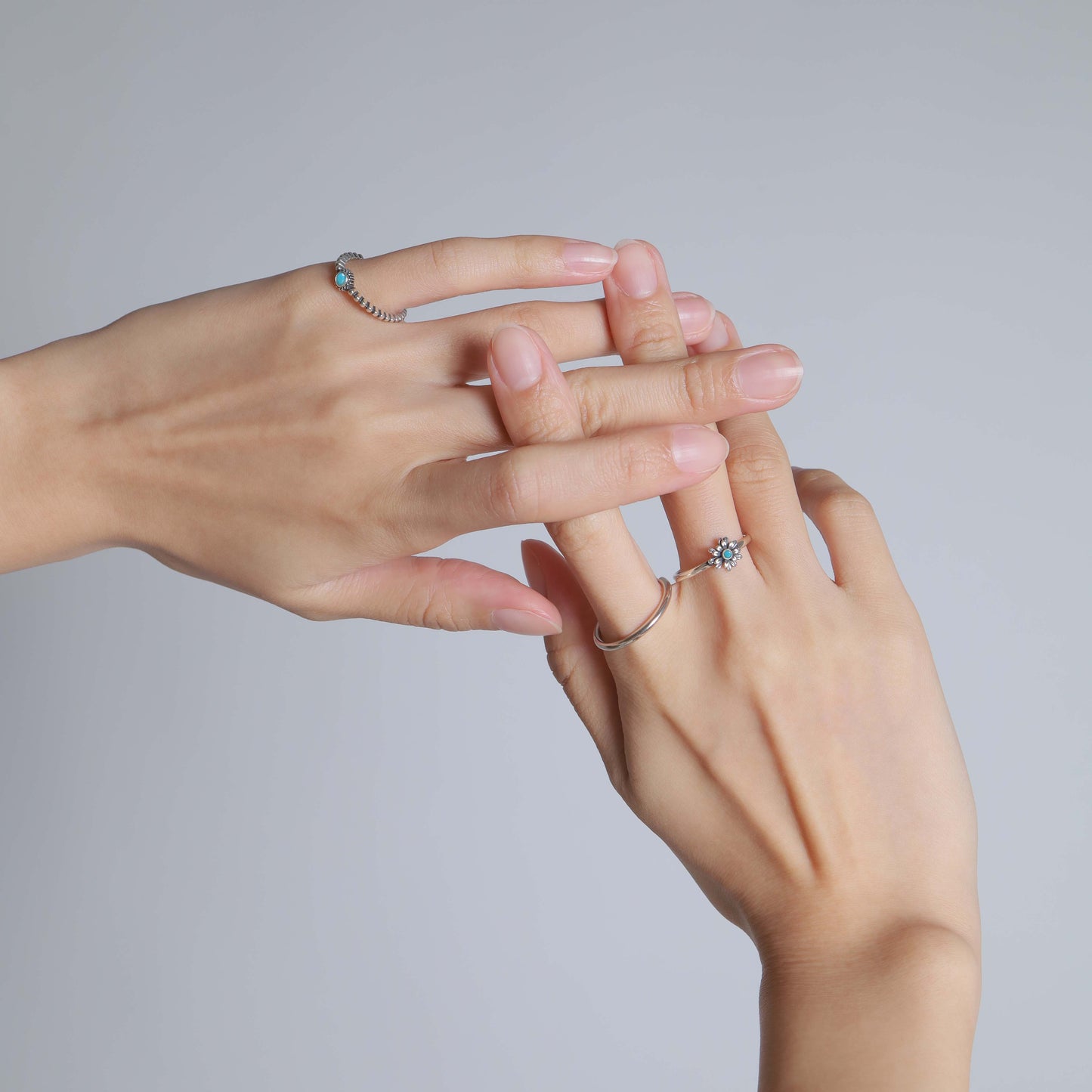 《Ring》Star Flower|Silver (Casual)