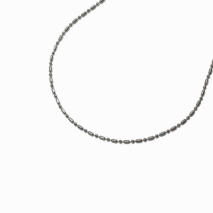 《Necklace》Cross Orbit｜Silver（Luxe）