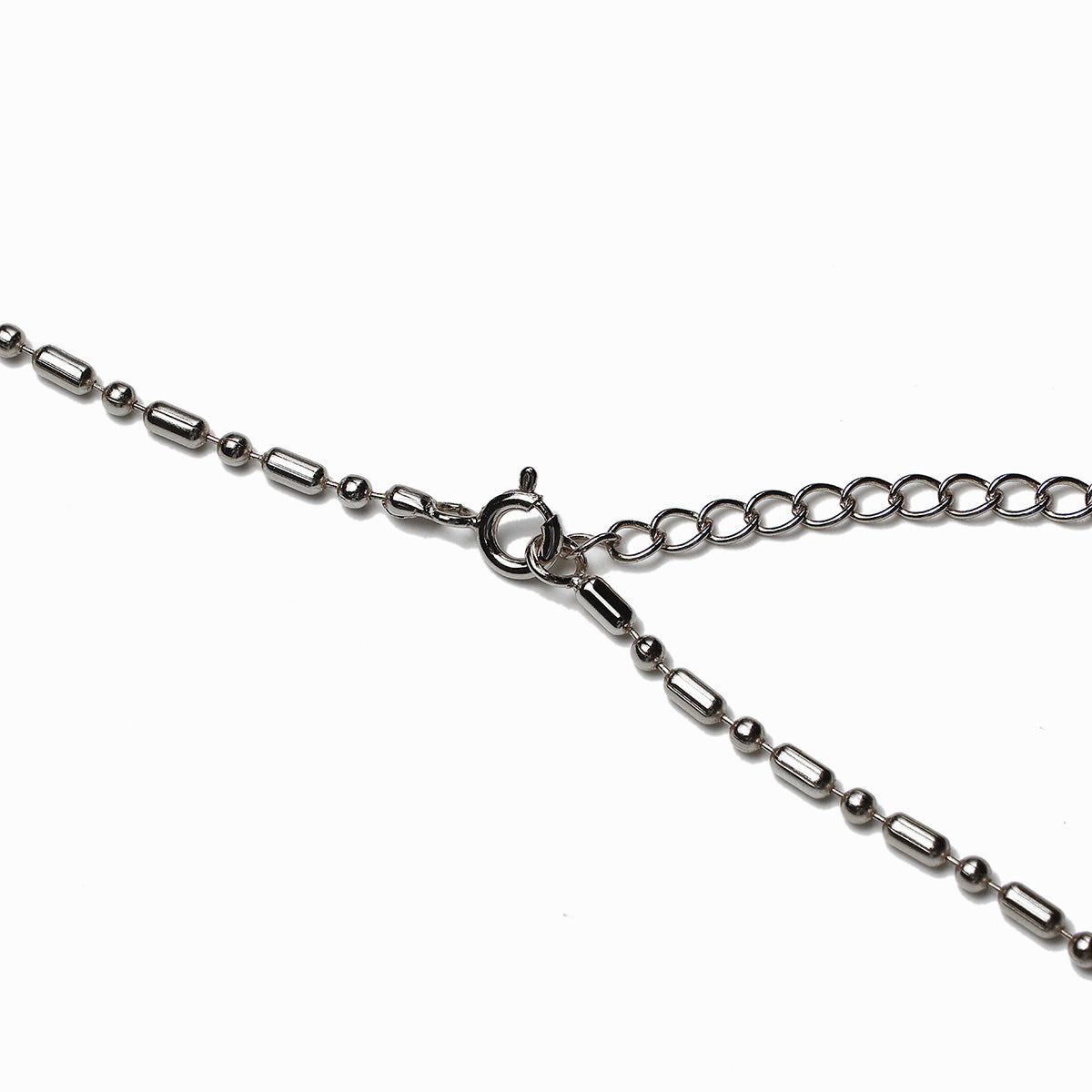 《Necklace》Cross Orbit｜Silver　（Casual）