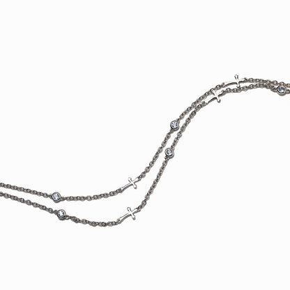 《Bracelet》Cross Planet｜Silver（Casual）