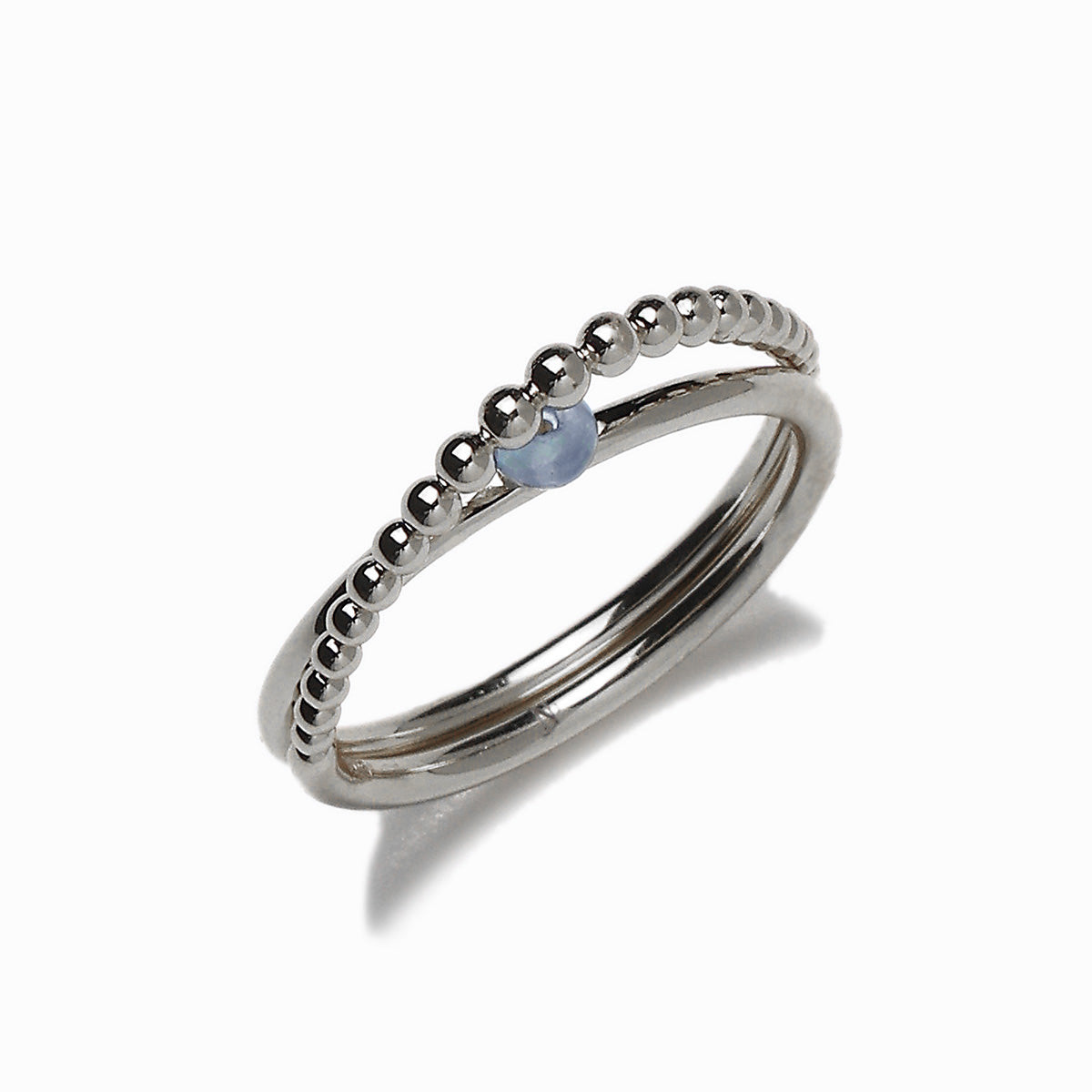《Ring》Blue Orbit｜Silver　（Luxe）