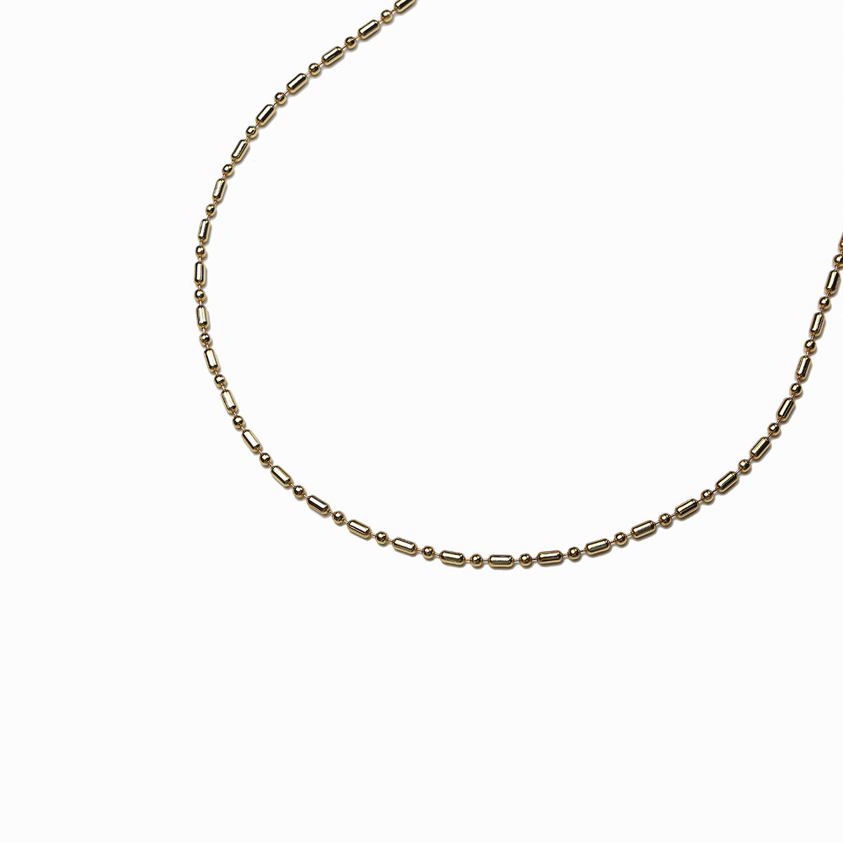 《Necklace》Cross Orbit｜Gold　（Luxe）