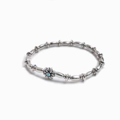 《Bracelet》Bold Bloom｜Silver (Casual)