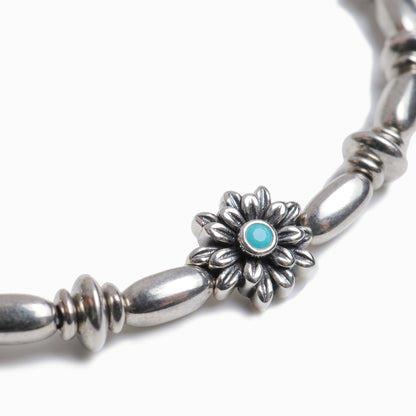 《Bracelet》Bold Bloom｜Silver (Casual)