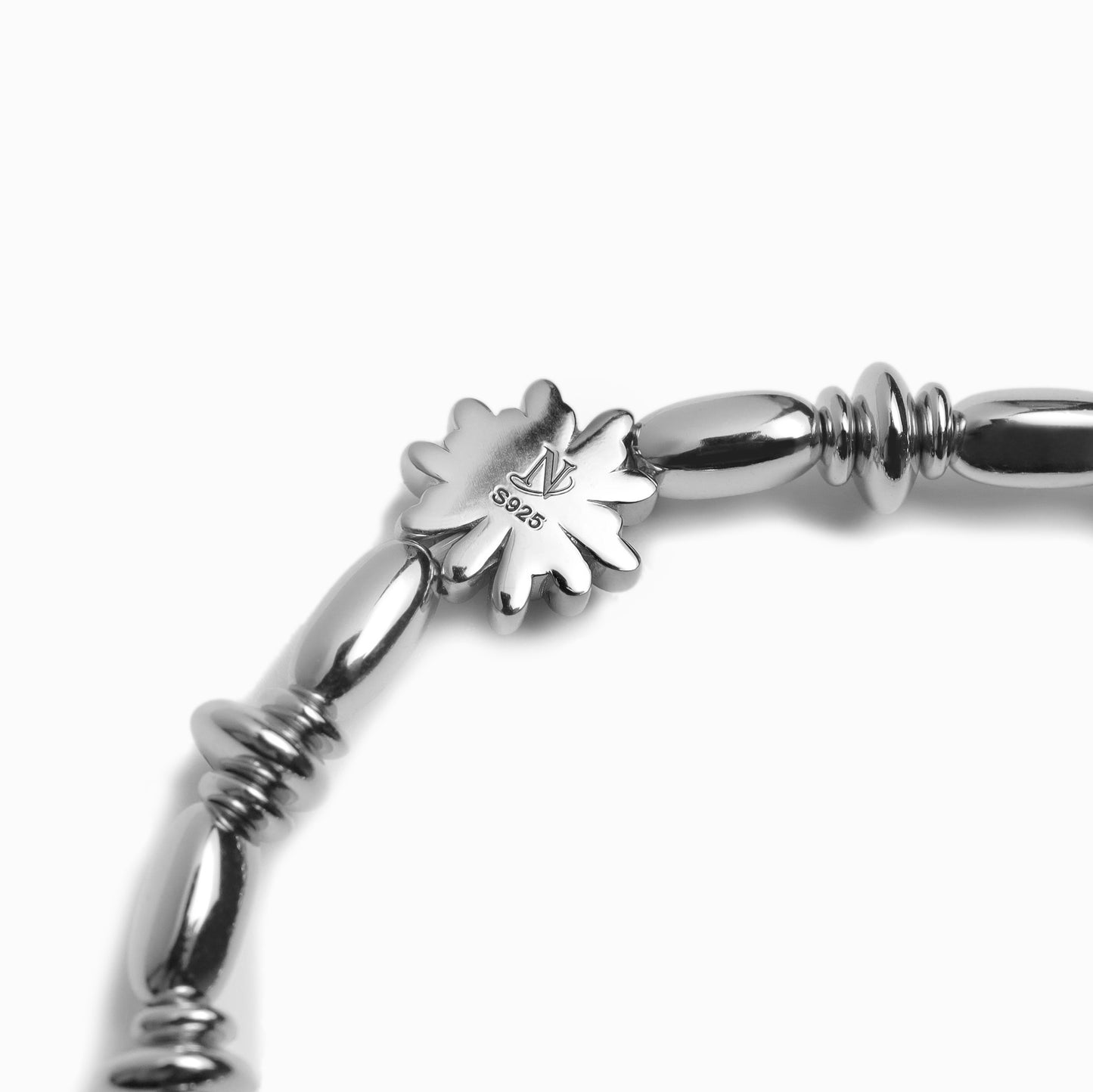 《手鐲》Bold Bloom｜銀色（奢華款）