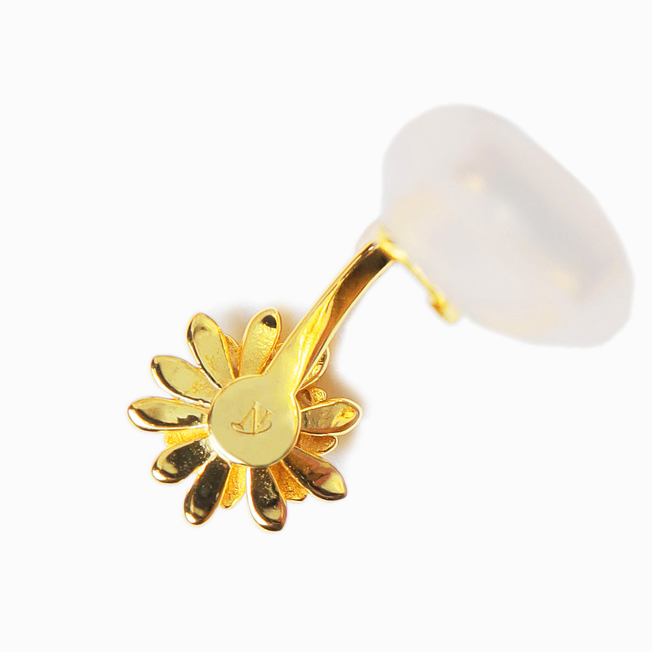 《Clip-on earrings》Blue Bloom ｜Gold (Casual)