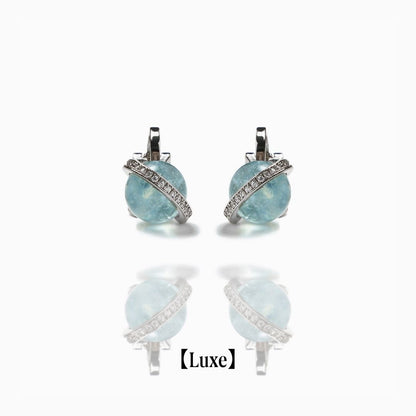 《Grace of Planet》Necklace＆Ear Items Set ｜Silver（Luxe）