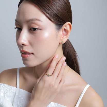 《Wish To Flower》Bracelet＆Ring Set｜Gold（Luxe）