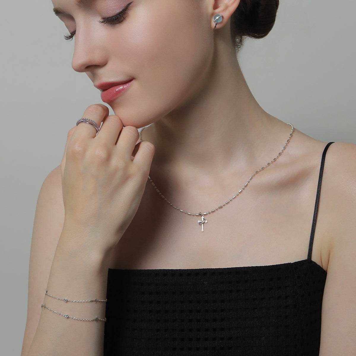 《Ring》Blue Orbit｜Silver　（Casual）