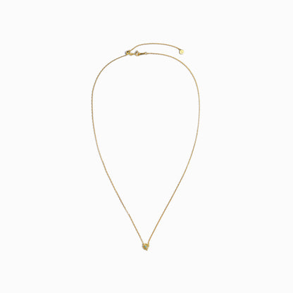 《Necklace》Blue Petal Bloom｜Glod （Luxe)