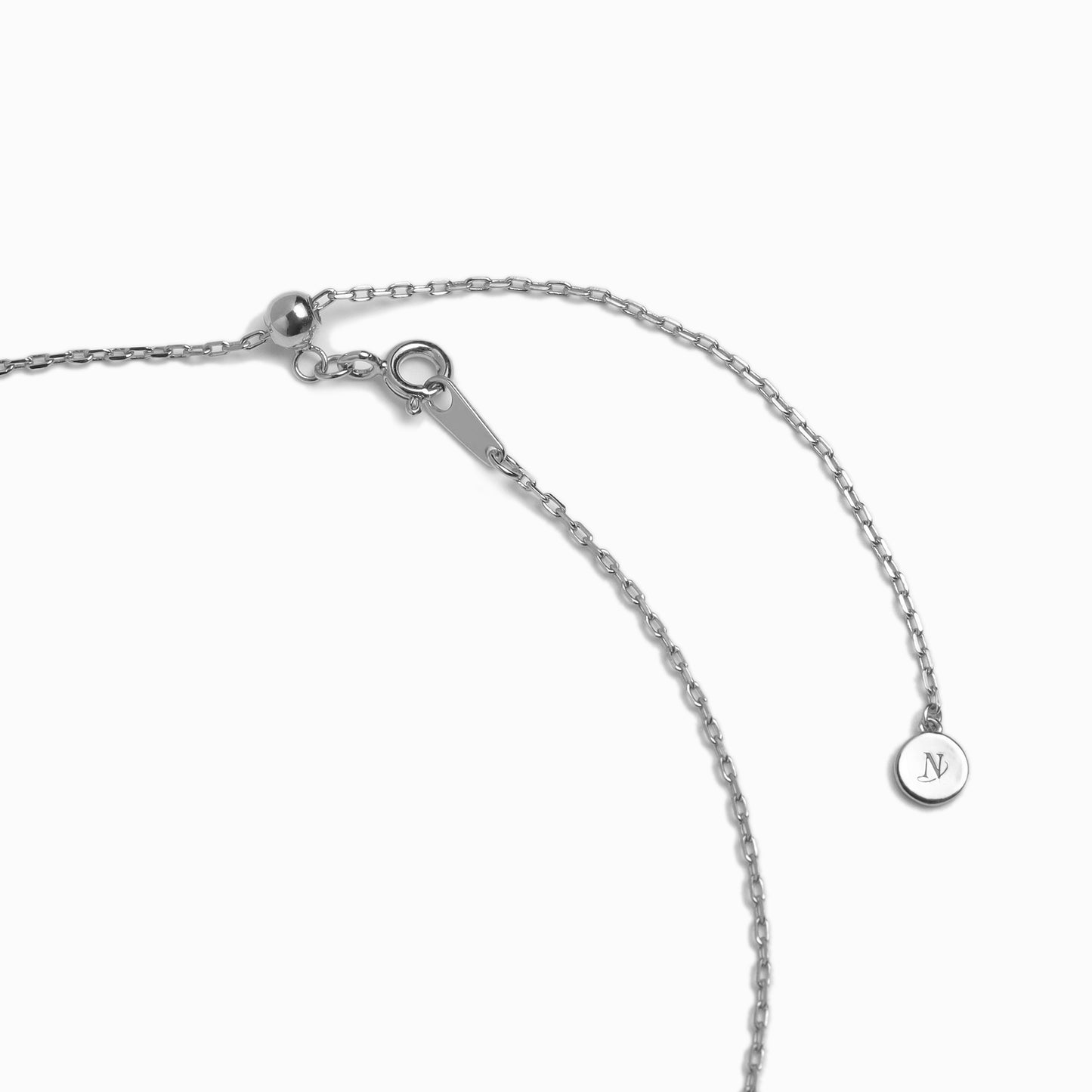 《Necklace》Blue Petal Bloom｜Silver （Casual）