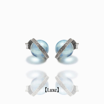 《Grace of Planet》Necklace＆Ear Items Set ｜Silver（Luxe）
