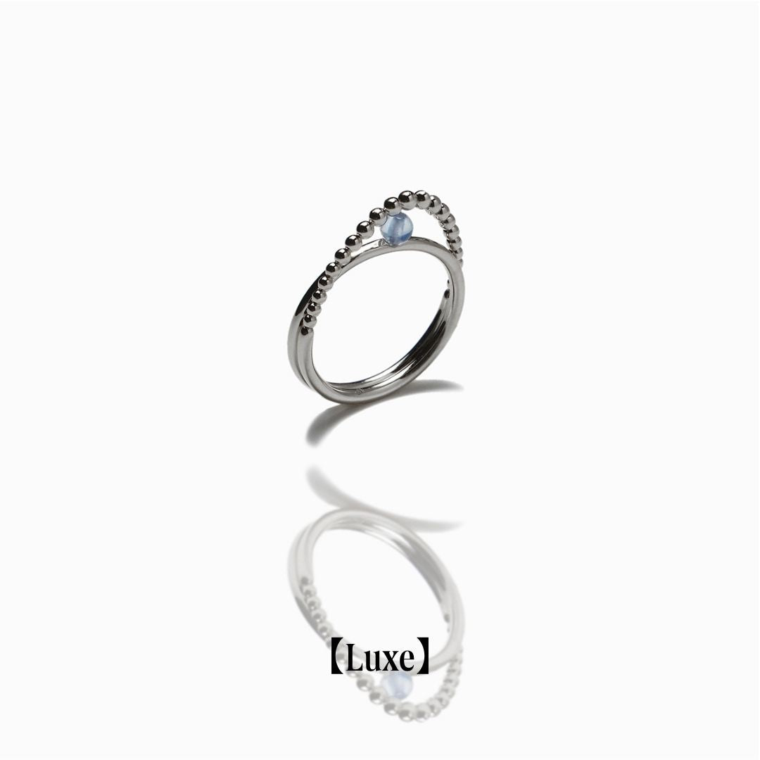 《Ring》Blue Orbit｜Silver　（Luxe）